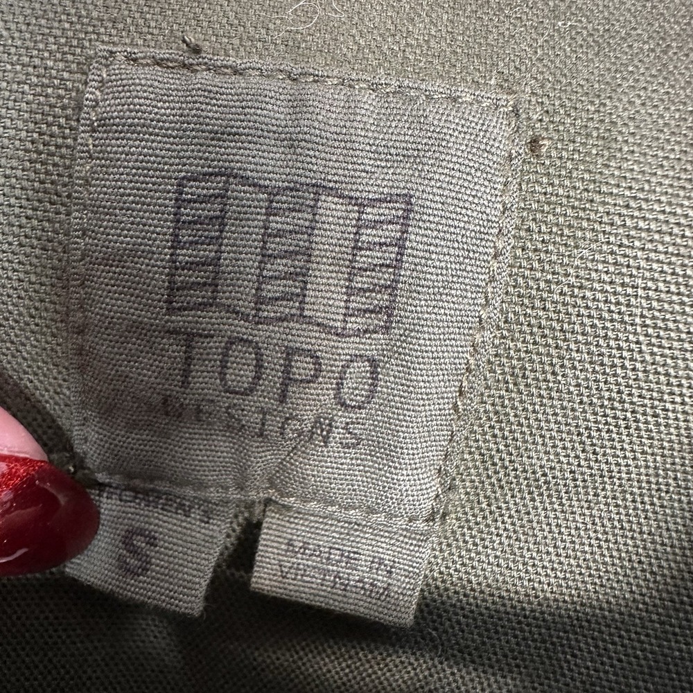 Topo Designs Olive Green Dirt Jacket - Picture 4 of 9